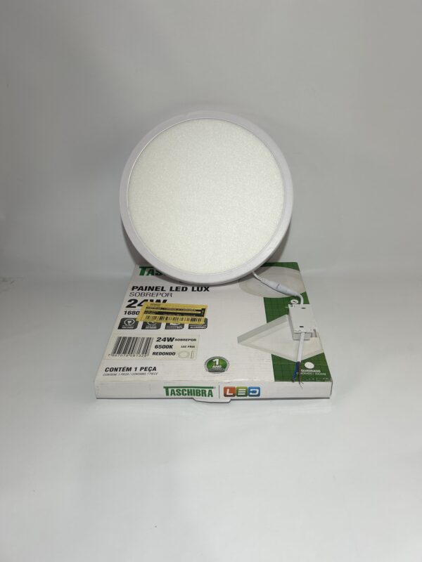 Luminaria Redonda Sobrepor 24w Taschibra