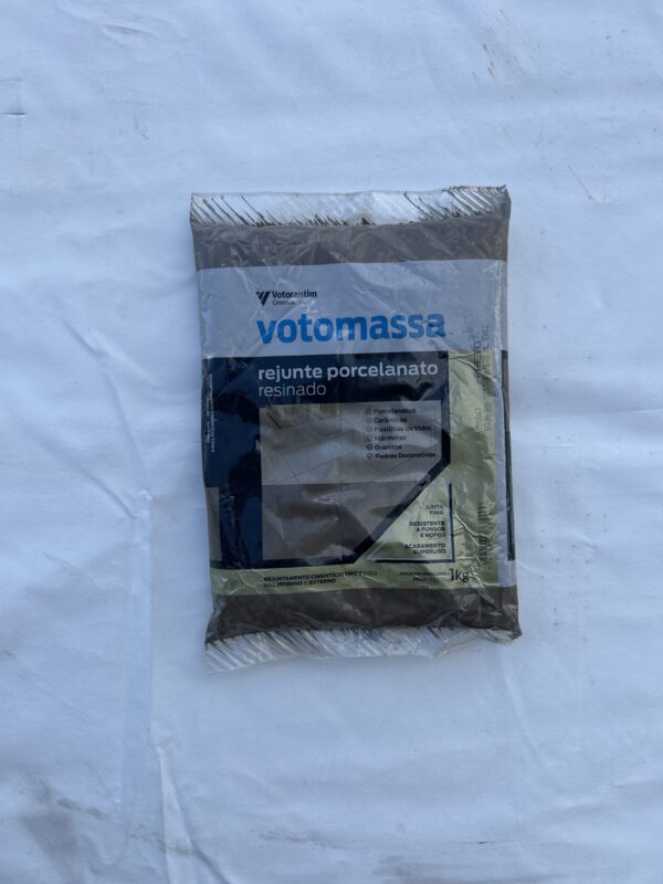 Rejunte Porcelanato Preto Votorantim 1Kg