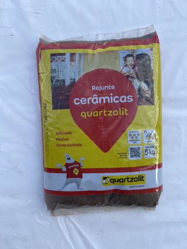 Rejunte Marrom Café Quartzolit 5 Kg