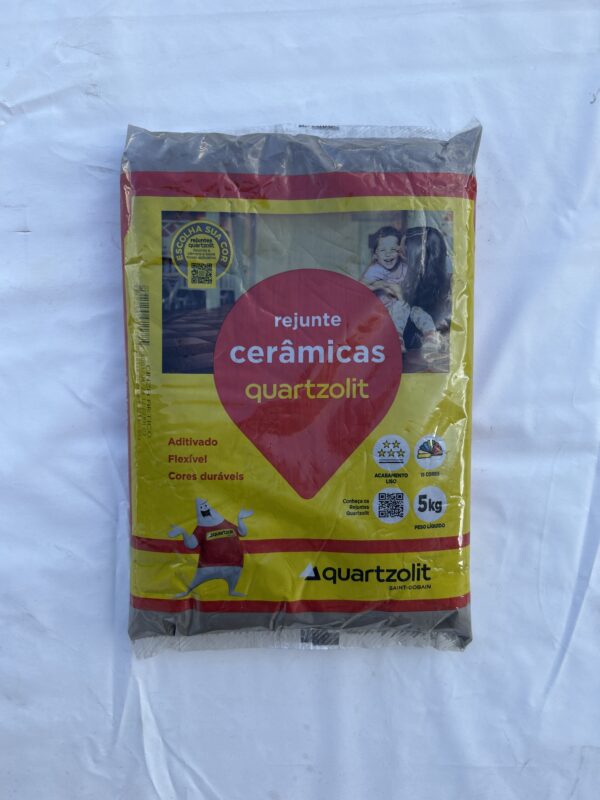 Rejunte Cinza Ártico Quartzolit 5Kg