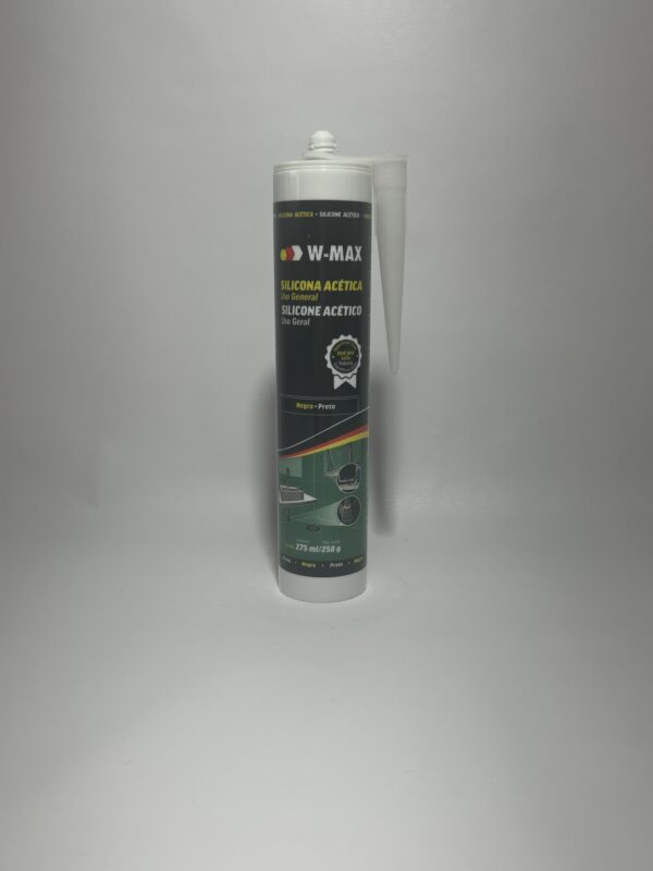 Silicone Preto Wurth 275ml