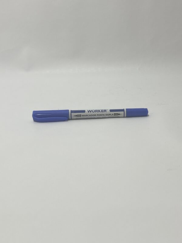 Marcador Permanente Azul
