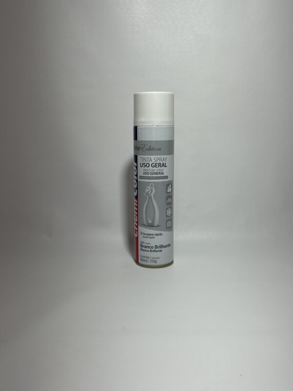 Spray Branco Brilhante