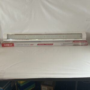 Luminaria Tubular LED 2 x 18W OURO LUX