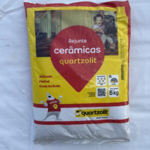 Rejunte Cinza Platina Quartzolit 5Kg
