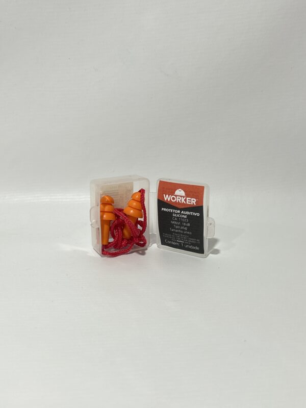 Protetor Auricular Silicone - Imagem 2