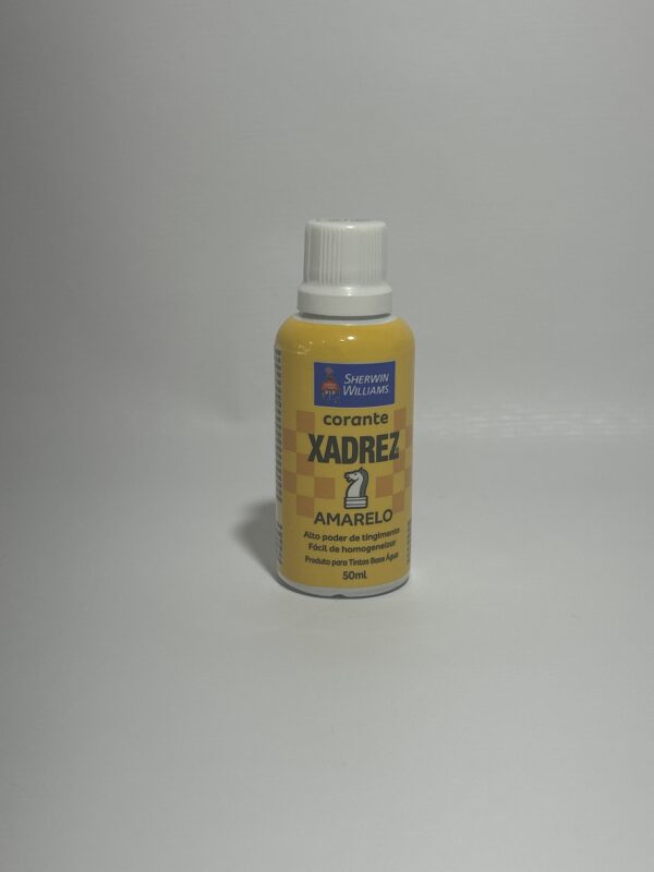 Corante Xadrez Bisnaga Amarela 50ml