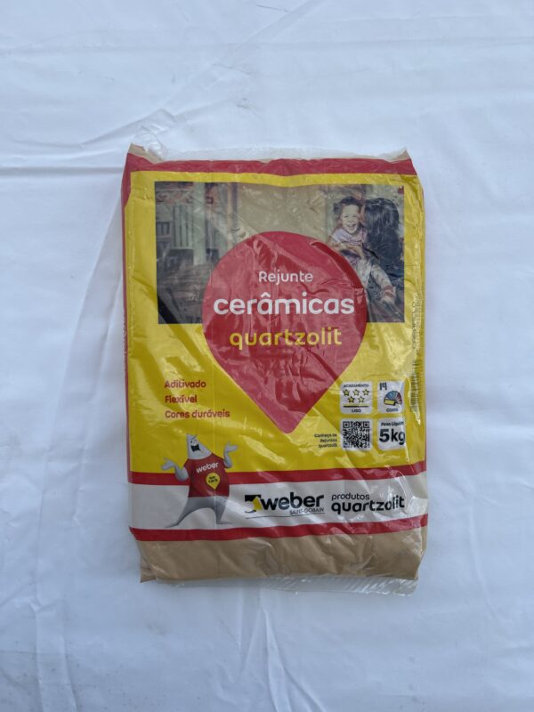 Rejunte Caramelo Quartzolit 5Kg