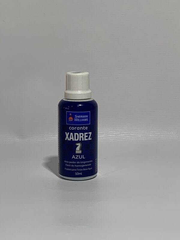 Corante Xadrez Bisnaga Azul 50ml
