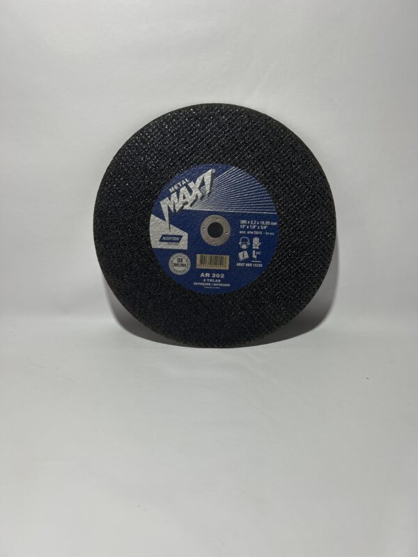 Disco de Corte 12 x 1/8 x 19,05mm NORTON MAXI - Imagem 2