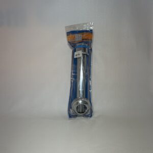 Tubo Ligação Plástico Ajustavel Cromado 25 cm