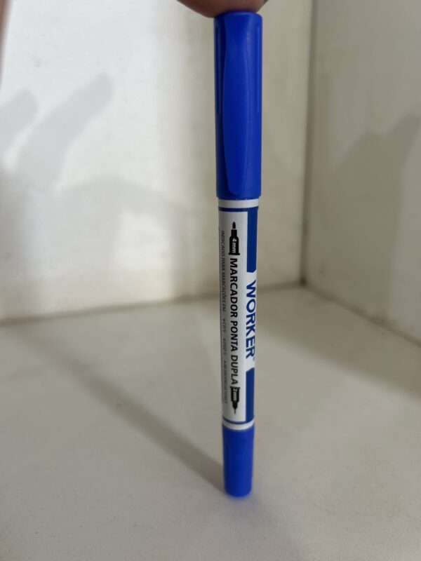 Marcador Permanente Azul - Imagem 2