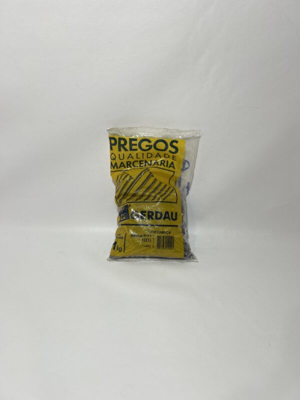 Prego 15 x 15 Sem Cabeça - Imagem 2