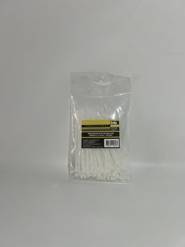 Abraçadeira Nylon 2,5mm x 100mm Unidade - Imagem 2