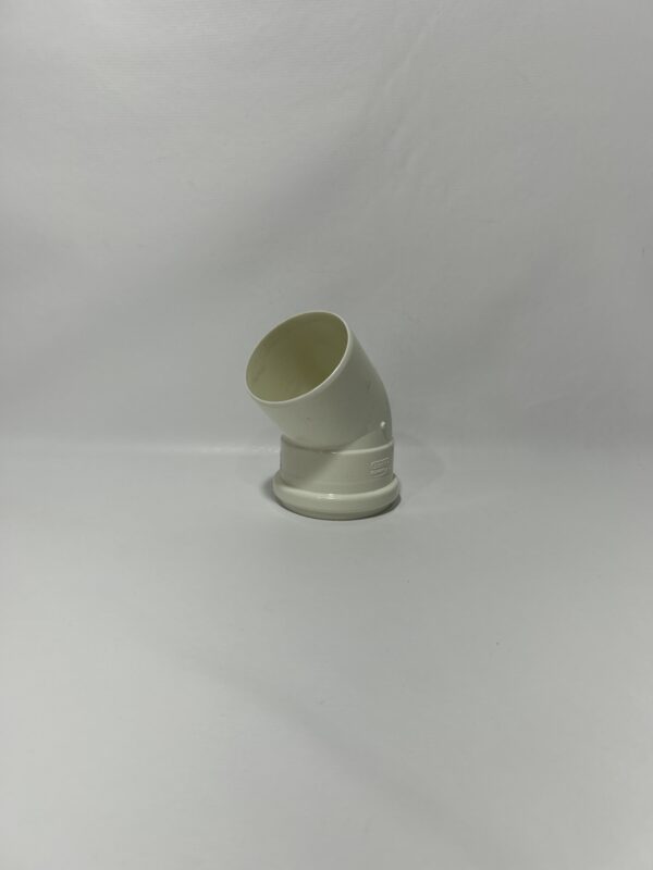 Joelho 3 45° 75mm Branco - Imagem 2