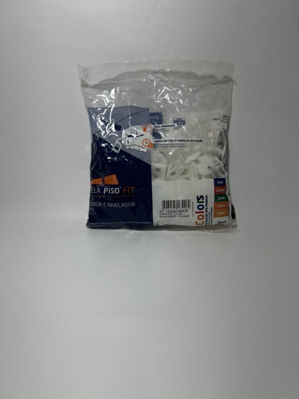 Nivela Piso Base Slim 1,0mm 50 Unidades CORTAG - Imagem 2