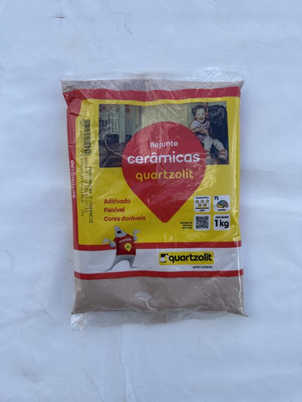 Rejunte Marrom Tabaco Quartzolit 1Kg