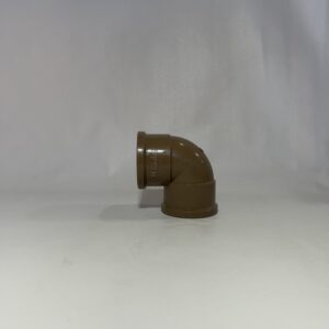 Joelho Soldável 60mm x 90° Marrom