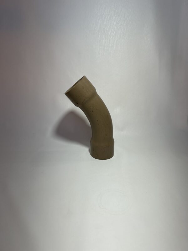 Curva Soldável 60mm x 45° Marrom