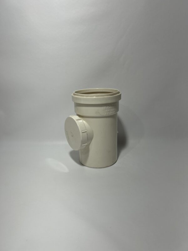Te Esgoto Inspeção 100 x 75mm Branco