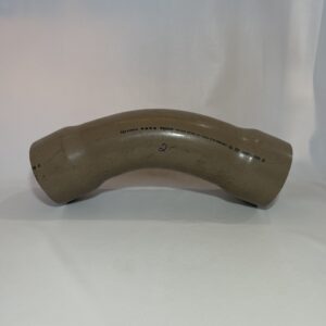 Curva Soldável 110mm x 45° Marrom