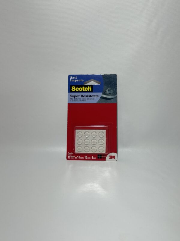 Anti impacto Ades. Incolor 3M 12 un.