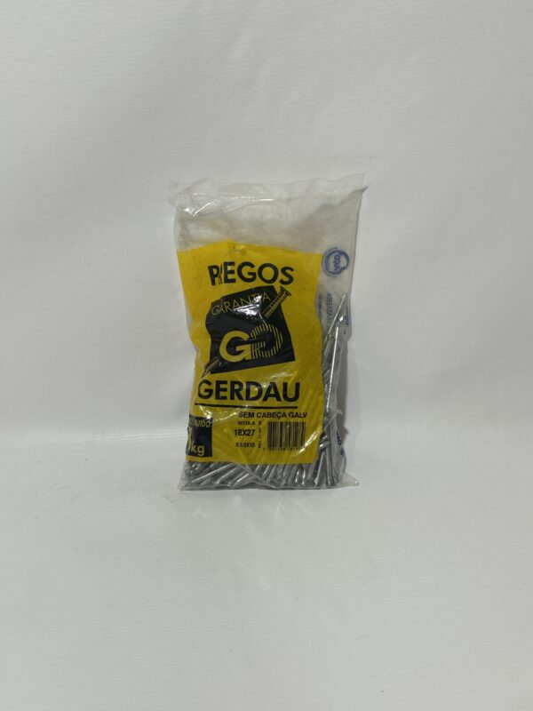 Prego 18 x 27 Galvanizado