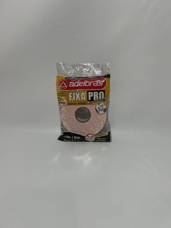 Fita Dupla Face Espuma 19mm x 5mt ADELBRAS