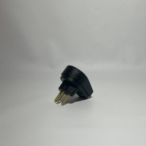 Pino Macho 3P 10A Triangular Tramontina Preto