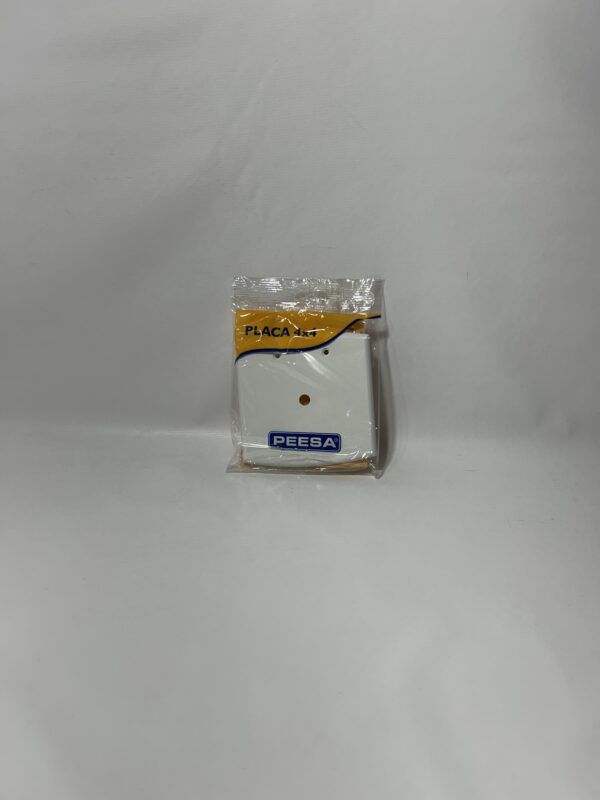 Placa C Furo 4 X 4 Branca