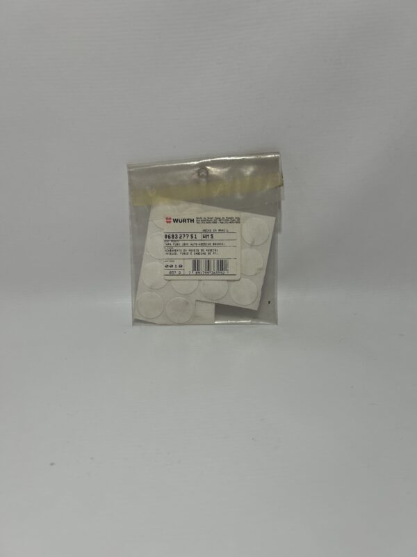 Tapa Furo Auto Adesivo Branco C 18 Unid