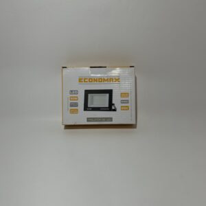 Refletor Led 50W Preto ECONOMAX