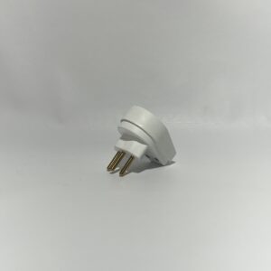 Pino Macho 3P 10A Triangular Tramontina Branco