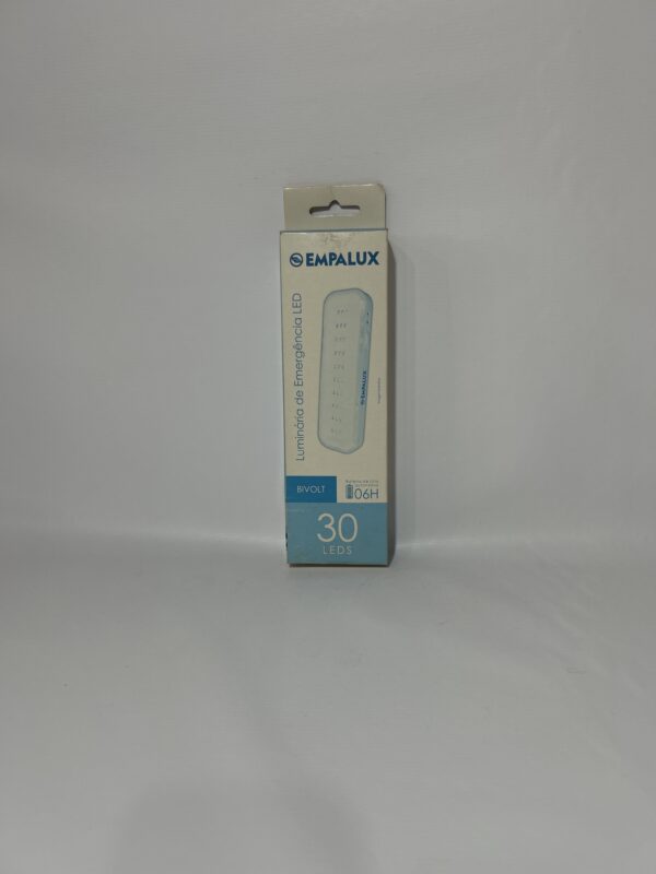 Luminária Emergencia 30 Leds EMPALUX