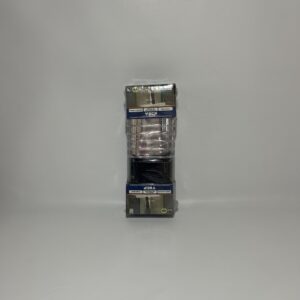 Luminária Compacta Preta p/ 1 Lâmpada ECP