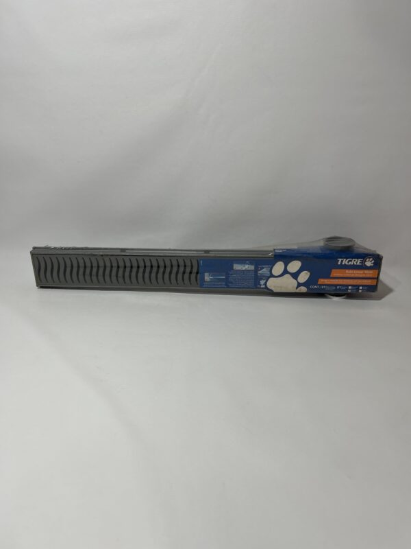 Ralo Linear 50cm Grelha Cinza