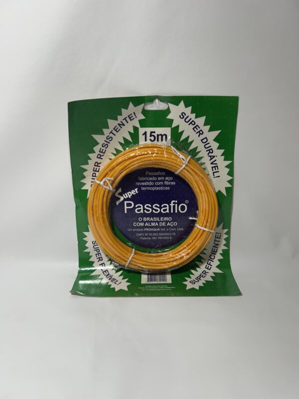Passa Fio 15mt Alma Aço