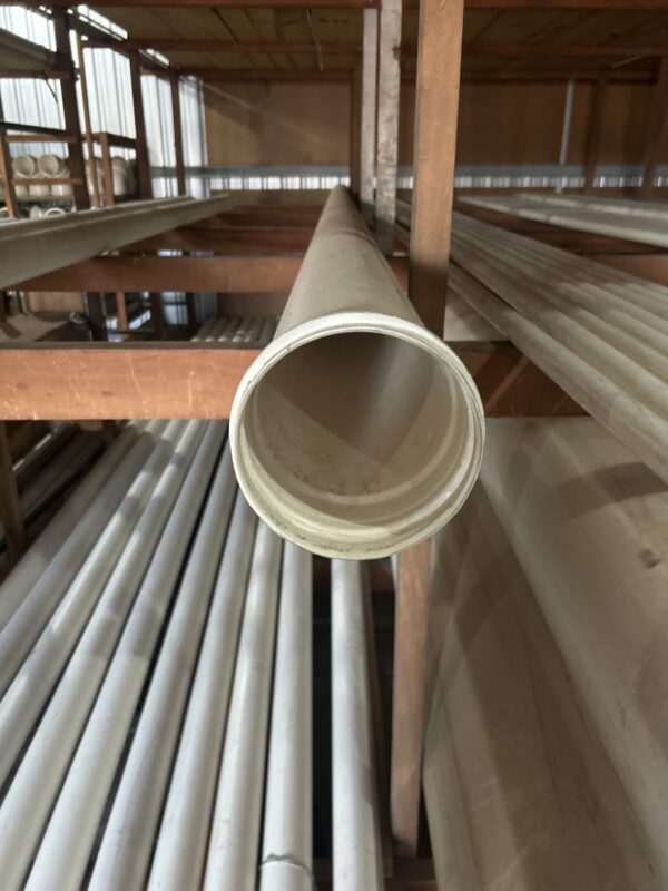 Tubo Esgoto 150mm Branco BARRA