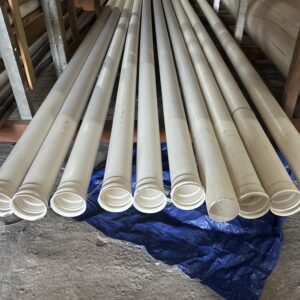 Tubo Esgoto 100mm Branco BARRA