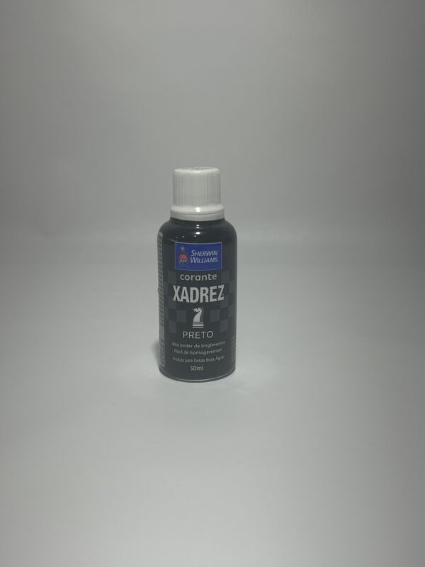 Corante Xadrez Bisnaga Preta 50ml