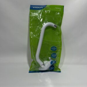 Torneira Bica Móvel Cozinha Parede Longa ABS Branca VIQUA