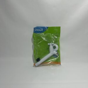 Torneira Tanque Jardim Longa Com Arejador ABS Branca VIQUA